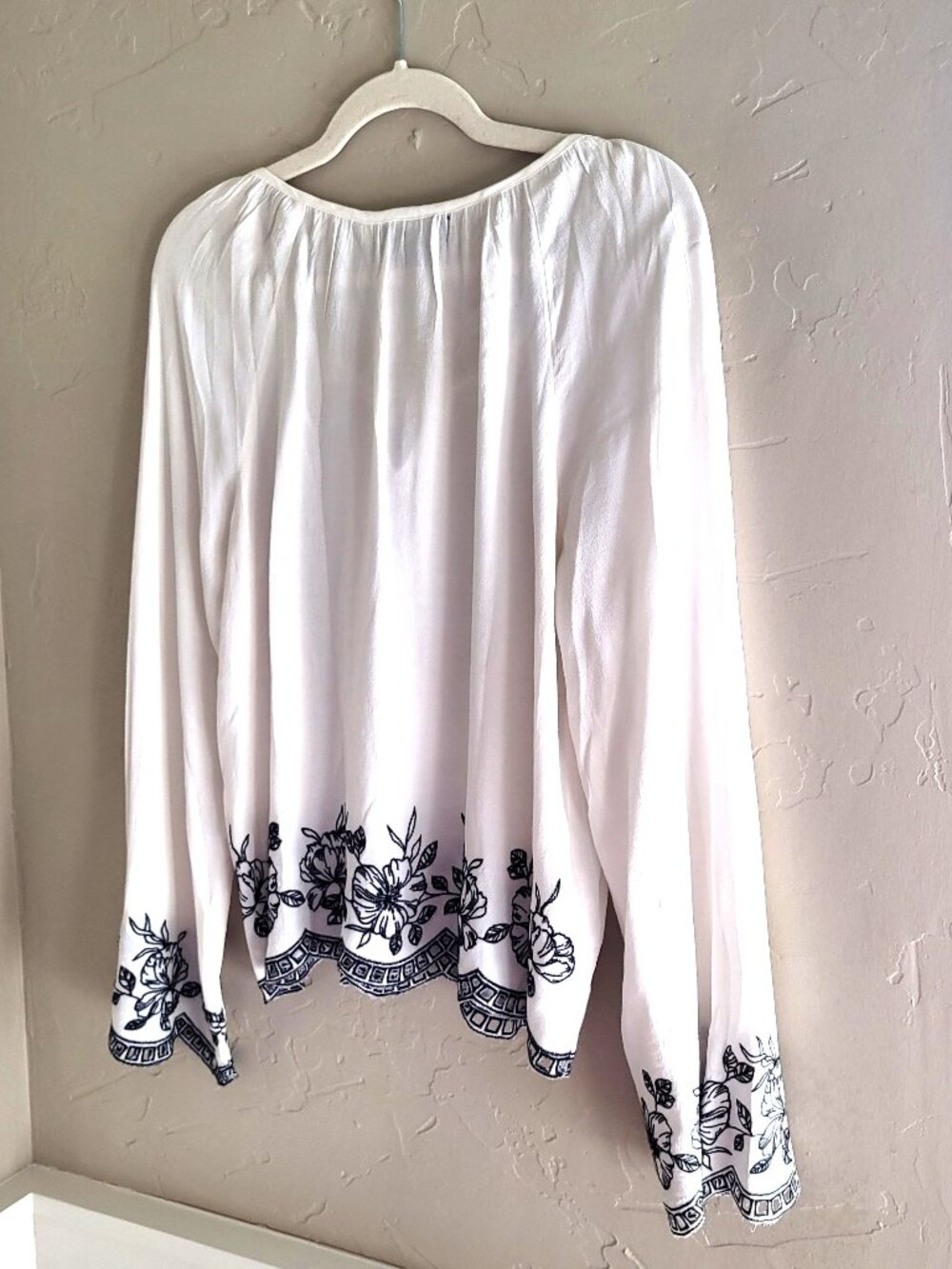 Boho Peasant Blouse - Picture 2 of 5